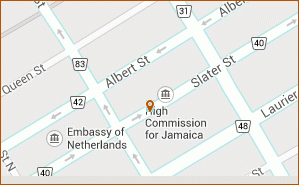 Calico Expressions Inc map thumbnail, 280 Slater St Ottawa ON K1P1C2